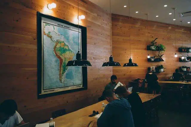 Low wattage wall lights and ceiling lights. Commercial lighting