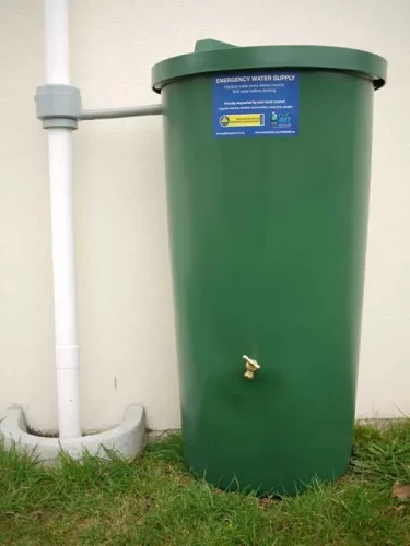 200 litre Emergency water storage tanks. Wcc recommended tanks.